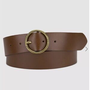 Levi's Dark Brown Leather Belt - Size XS